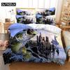 Fish Bedding Set Duvet Cover Set 3d Bedding Digital Printing Bed Linen Queen Size Bedding Set Fashion Design  Bed Cover Set