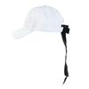 [Adidas Golf] Golf Cap Three Stripes Ribbon Cap Women's White Free Size