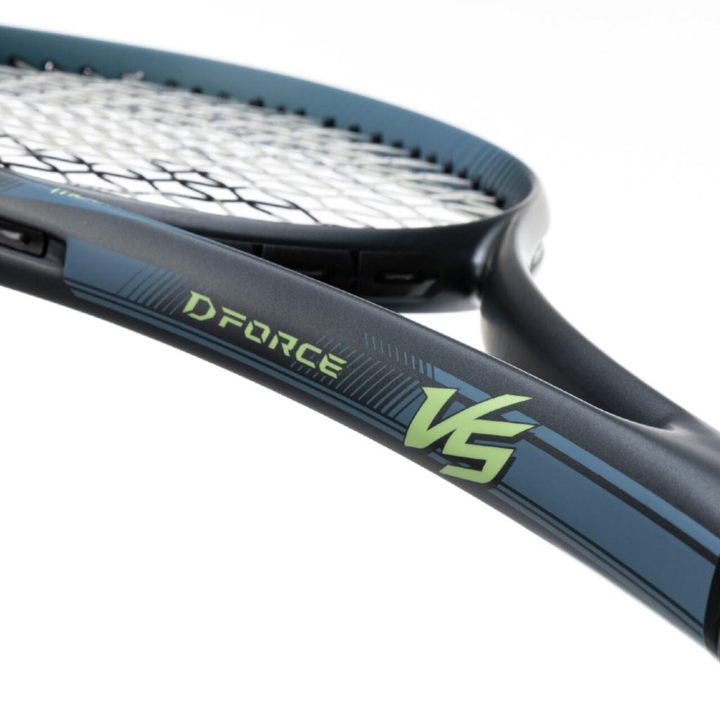 Mizuno Tennisschläger für Soft Charcoal x Gräulich Größe 00X D-Force VS-50 Tennis, Blau, 63JTN647,