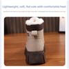 Winter High Top Velvet Boots for Female Students, Thick Soled Casual Warm Street Boots