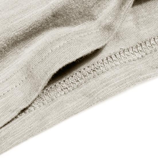 Herre Sommer T-shirt Stor V-hals Tynd Ensfarvet Slim Fit Blød Åndbar Korte Ærmer Mellemlang Strækbar Afslappet Daglig Herre Top
