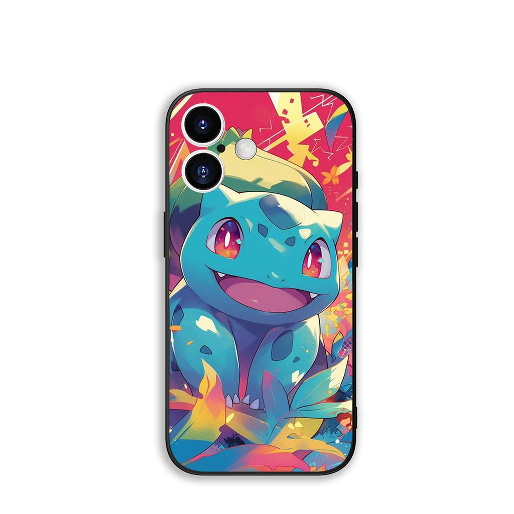 Bulbasaur P-Pokemons P-Pikachus Squirtle for Motorola Moto G54 G05 G24 G75 G85 G15 G57 G86 Power Edge 50 30 Fusion neo Pro Case