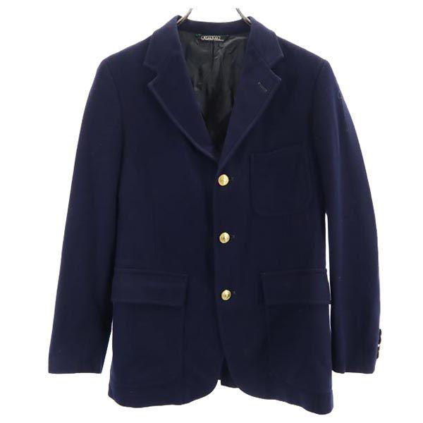 

Polo by Ralph Lauren 80-е годы Пиджак по фигуре 18 Темно-синий Женский Б/у