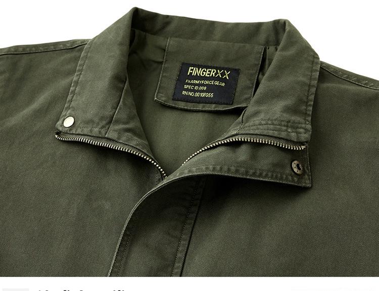 2026 Men's Jeep Style Thin Workwear Jacket - Outdoor Stand Collar