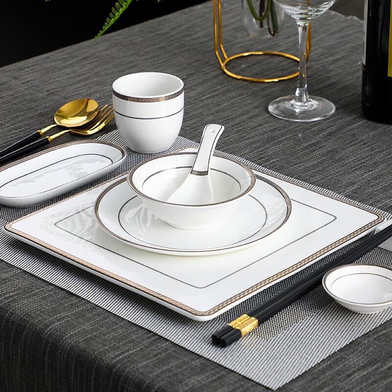 Ceramic European Style Dinner Plate