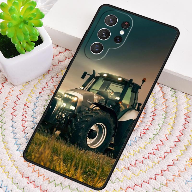 Farm Vehicle Tractor Style Phone Case for Samsung Galaxy Note 10 Pro S26 Ultra S23 S24 FE S25 S21 S22 PLUS Shockproof Cove