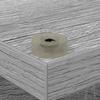 Vinyl Record Cabinet Sonoma Grey 38 x 33 x 61 cm Engineered Wood