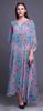Bimba Tie-Dye Ladies Kaftan Holiday Loungewear Maxi Dress Beach