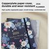 English 2026 Schedule Planner Notepad Wear-resistant Efficiency To-do List Notebook Thick Paper Bookmark