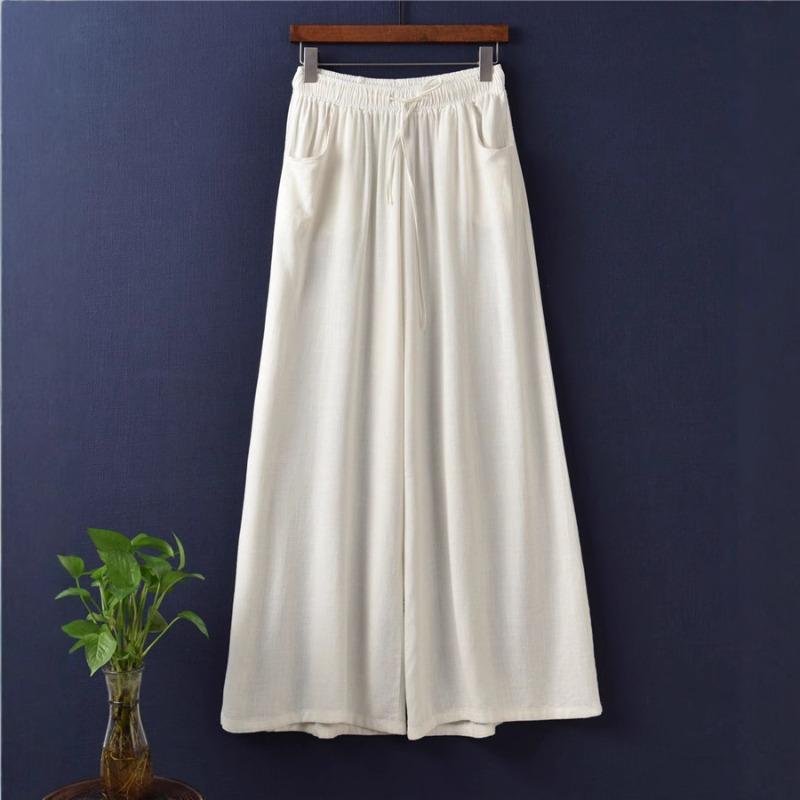 IHUASU Damenmode, lässig, einfarbig, bedruckt, Hosen und Caprihosen