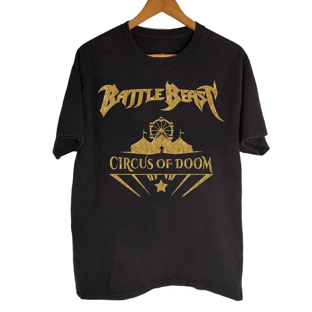 Circus Of Doom Battle Beast Black Cotton Shirt All Size S5xl Cl847 S