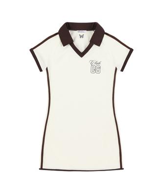 Fancy Club [Nf] Lottie Line Jersey Dress_(Ivory)_F24Qd876