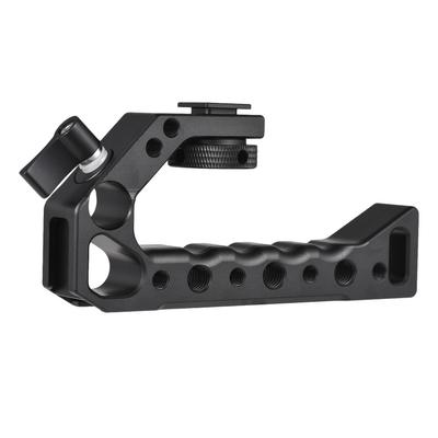 Καθολική Κάμερα Πάνω Λαβή Πάνω Λαβή Κάμερας με 4 Βάσεις Ψυχρής Παπούτσας Οπή Τοποθέτησης ARRI 1/4in Και 3/8in Βιδωτές Τρύπες