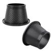 1 Set Universal Car Front Bumper Admission Air Turbo Air Intake Pipe Kit ABS Turbine Inlet Kit Pipe Air Funnel