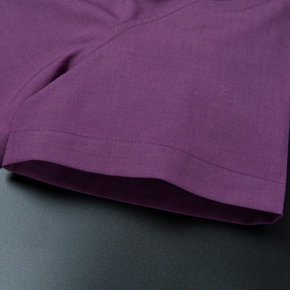 Classic Style Men's Solid Color Short Sleeve Button Up Lapel Shirt, Casual Chic Summer Tops For Office Casual Outdoors Wear