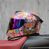 LVS tam yüz kask Casco Moto Capacete motosiklet kaskı yarış kaskı Casque Moto tam yüz Kask downhill DOT