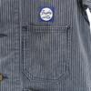 Trophy Clothing made in Japan Hickory stripe Coverall 36 Indigo Men's Used