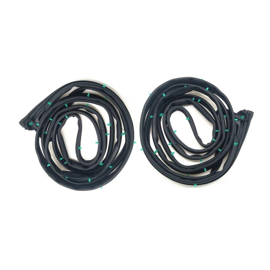 

2x Door Seals Weatherstrip For 03-07 Honda Accord 4-Door Driver & Passenger Side