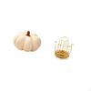 Halloween Pumpkin Sofa Cushion And Rotating Metal Cup Rack Stand Organizer for Bedroom Living Room