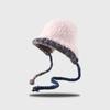 Winter Hats For Women Girls Warm Hooded Beanie For Female Kniting Skull Cap Ear Protection Cap