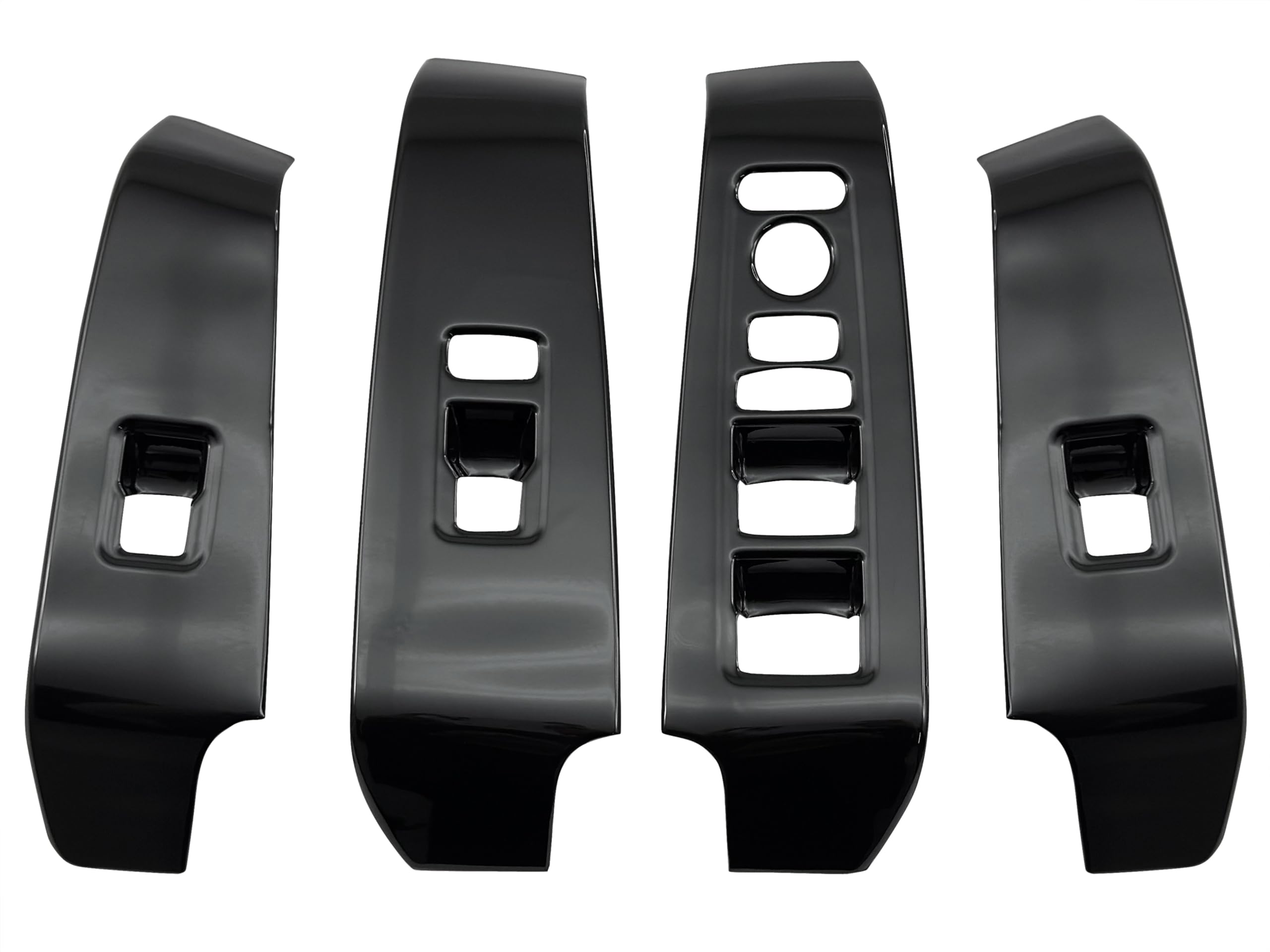 BRIGHTZ Civic FL Window Switch Cover 4PC Piano Black FL1 FL4 FL5 WIN-SWI-084