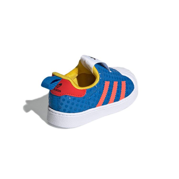 adidas Superstar 360 I 'Shock Blue' (Unisex) Shock Blue / Footwear White / Eqt Yellow Toddler Shoes H02731