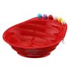 Premium Fruit Plate & Fork Set: Ideal for Home or Living Room Desserts and Salads