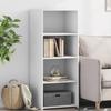 VidaXL Highboard White 50x41x124 Cm Engineered Wood, Buffet, Cupboard, Sideboard, Cabinet, Storage Cabinet, 846397
