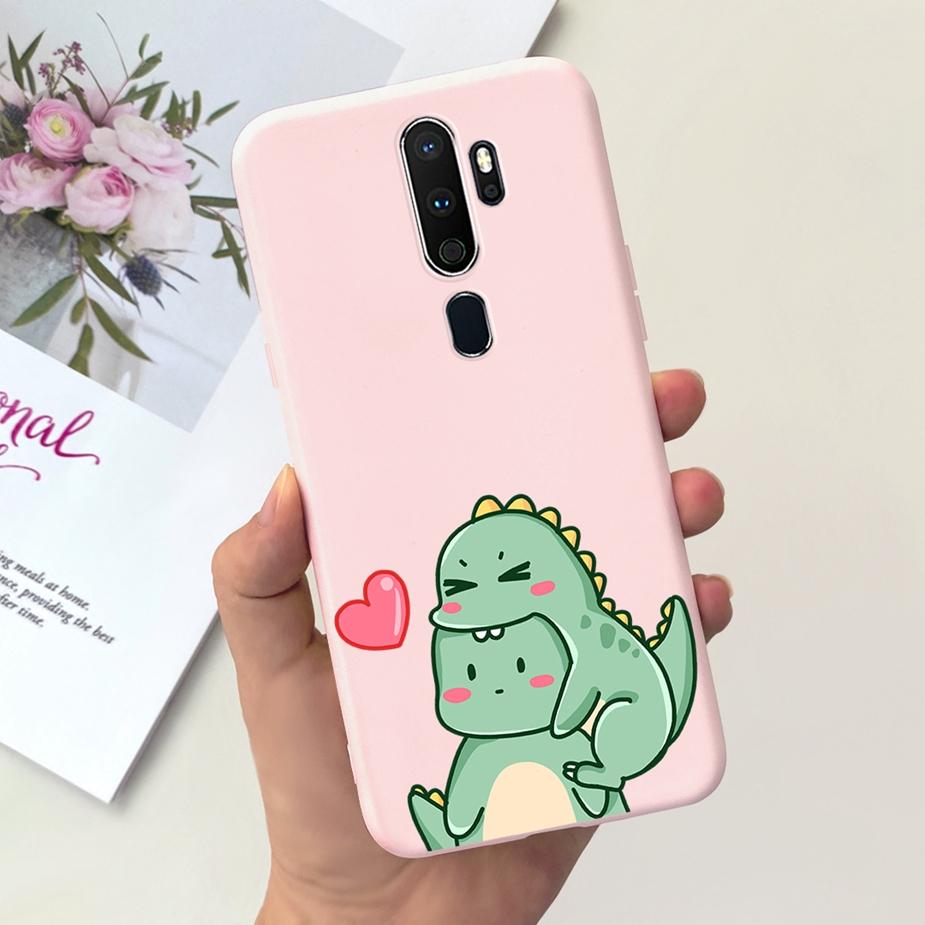 For Oppo A9 2020 Case Oppo A5 2020 Cute Fashion Cartoon Cover Soft TPU Phone Case For Oppo A11X OppoA5 OppoA9 2020 Fundas Bumper