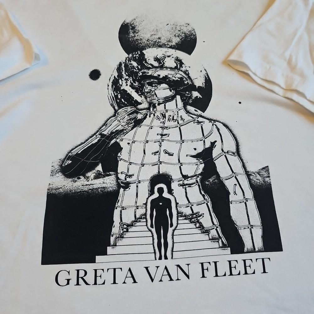 Greta Van Fleet Dreams In Gold Tour Tshirt S to 5XL NZL472 Unisex T-Shirt M