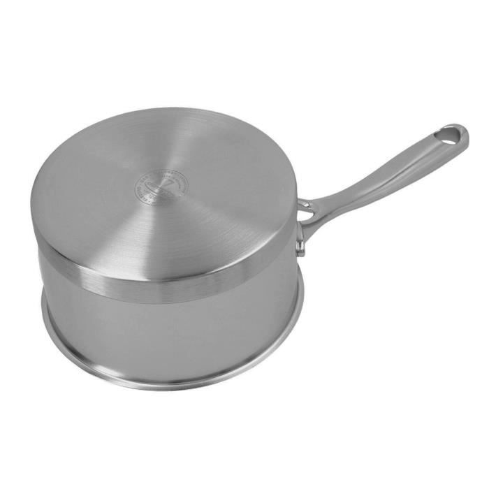 DEMEYERE - Atlantis 7 - Casserole avec Couvercle - 14 cm, Inox 18/10, Argent