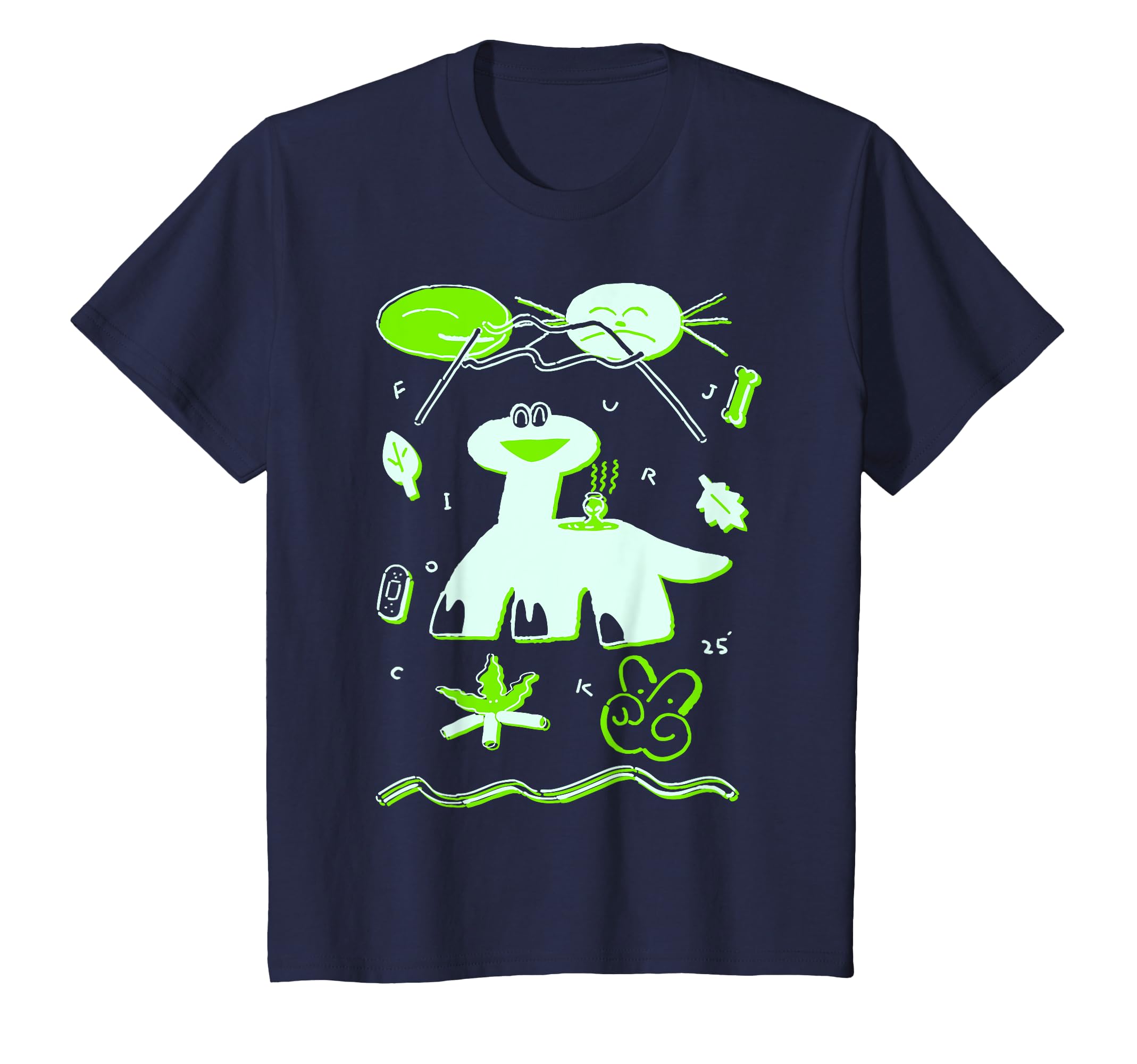 

Kids FUJI ROCK 25 Last resort Fuji Rock Amazon Limited Color Navy Kids T-shirt чёрный