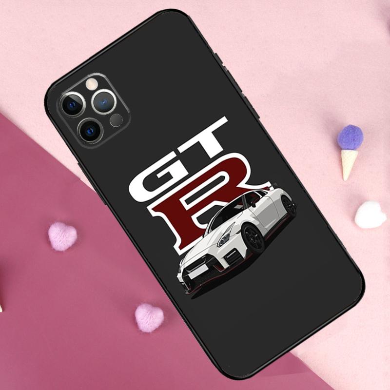 JRM Skyline GTR R34 Case For iPhone 15 16 14 Pro Max Plus 13 12 Mini 11 Pro Max X XR XS Max 7 8 Back Cover