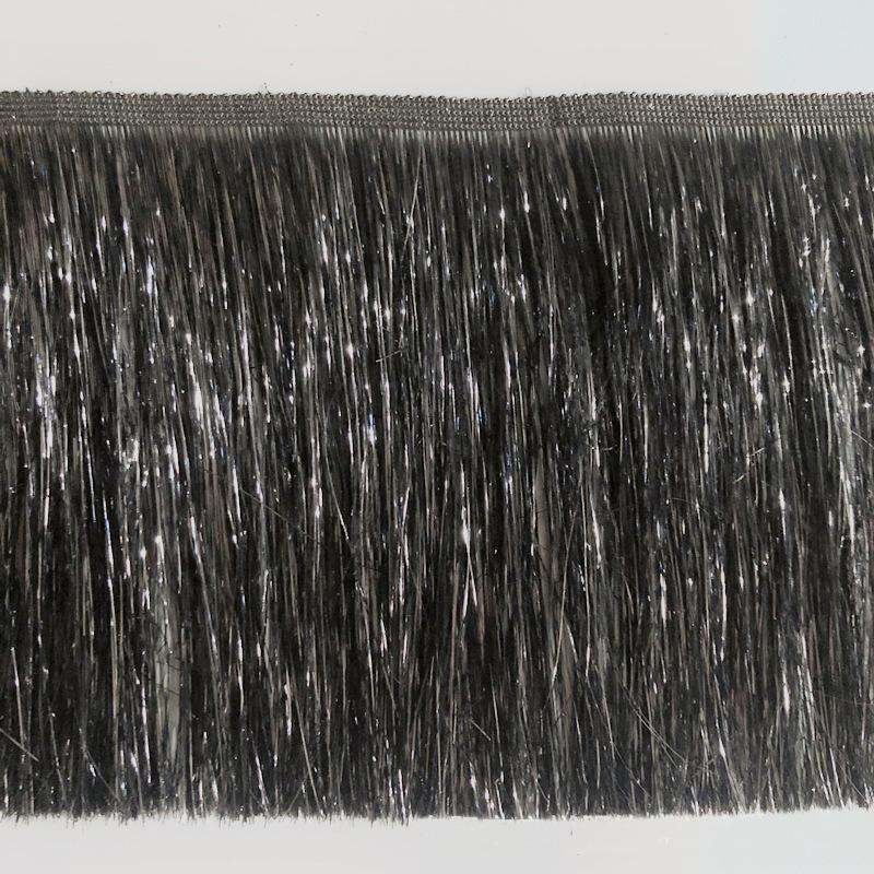 10M Long 15cm Wide Sequin Tassel Fringe Lace Edge for Stage Performance Wear Sewing Decoration
