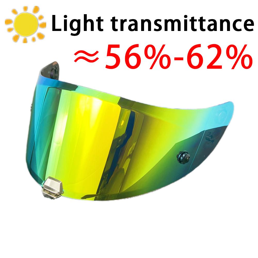 Rpha11 Helmet Visor Face Shield for HJC HJ26 Rpha 70 St Dustproof Windproof Sunscreen Shield Electroplated Visor Film Anti Fog