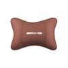 Car Leather Seat Headrest Neck Pillow Head Cushioning Tire Valve Cap For Mercedes Benz AMG GLE GLS CLA CLE GLC CLS GLA W223 W213 AIJ5
