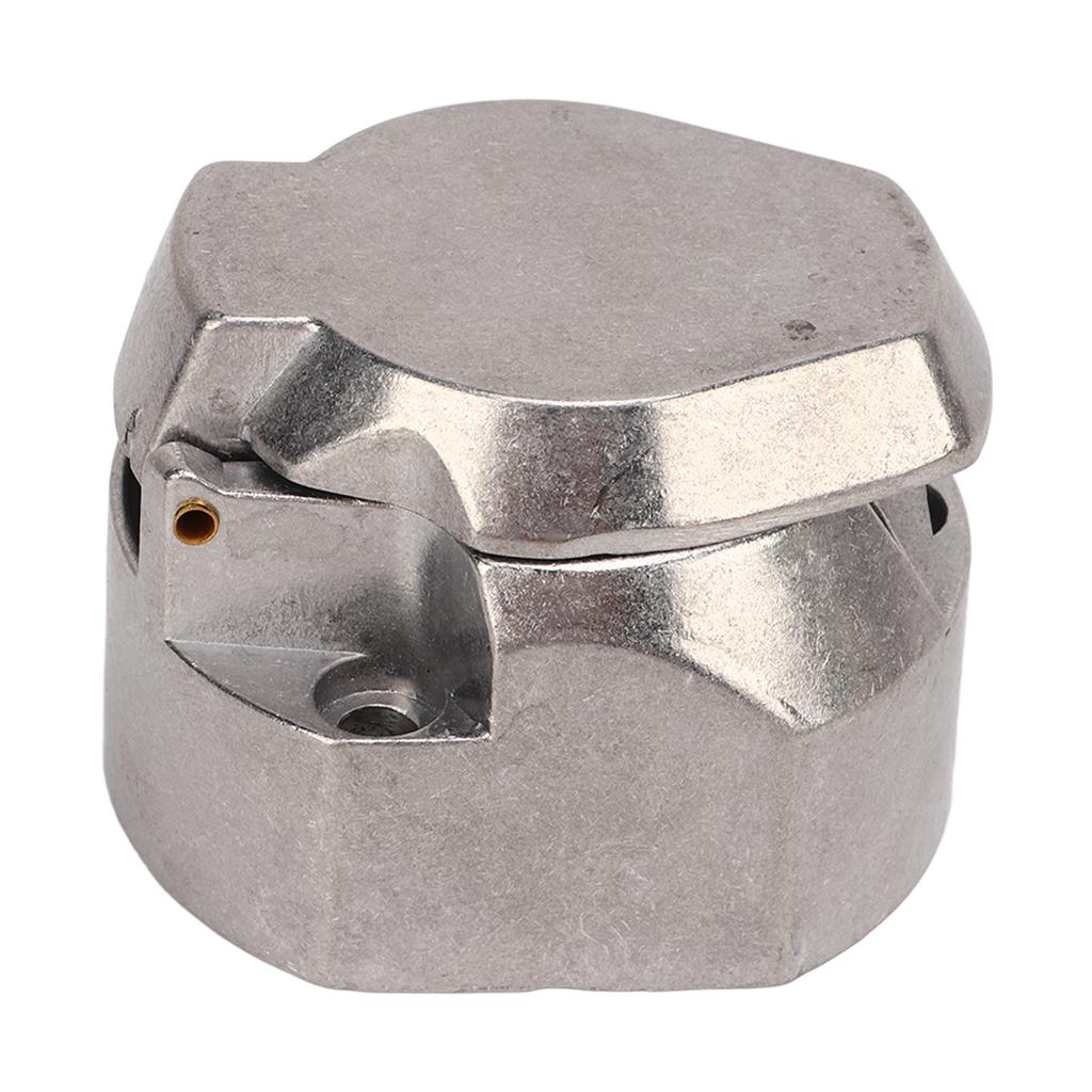 13-polige Anhängersteckdose, 12 V, weiblicher Anhängerstecker aus Aluminiumlegierung für Standardanhänger/Caravans