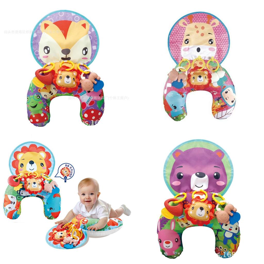 Baby Bauchlage Kissen mit Ton und visueller Entwicklung für die Früherziehung