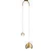 Luxury Crystal Bedside Hanging Lamp: Modern High-End Design for Bedroom or TV Wall