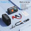 The Ultimate Roadside Solution: All-in-One Air Compressor & Jump Starter Powerhouse | Ready for Any Challenge