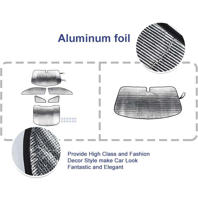 Car  Windshield Sunshade Window Shade Foldable Sun Visor Cover Fit for Ford Mustang 2015 Up Car Accessories