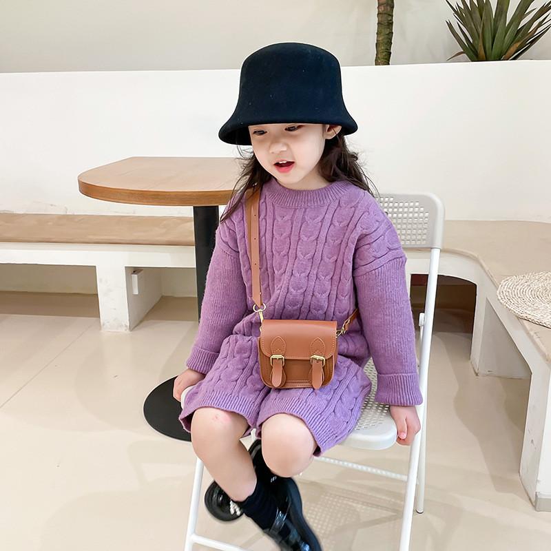 Trendy Mini Crossbody Bag For Girls Stylish Retro Design Perfect For Children Accessories