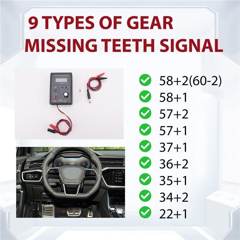AA92-XH-2A Automotive Hall Sensor And Crankshaft Position Simulator For Car Repairing Tool 2Hz To 8Khz