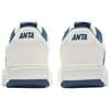 Anta Fabric Synthetic Leather Trendy Versatile Non-Slip Shock Absorption Low-Top Skate Shoes Men Sneakers White Blue 112438016R-2