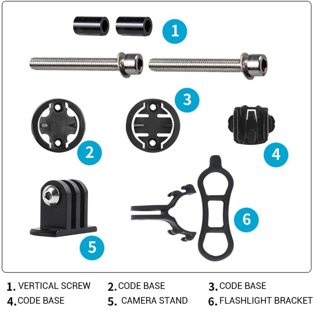 Easy Installation Bike Computer Mount Holder for Garmin/ Bryton/Cateye MTB and Road Cycling