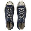 Converse All Star Aged Hi Comfortable Versatile High Top Canvas Shoes Unisex Sneakers Navy-Blue 31314080