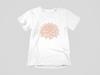 Dahlia Flower Line Art T-Shirt | Vintage Botanical Tee | Floral Graphic Shirt