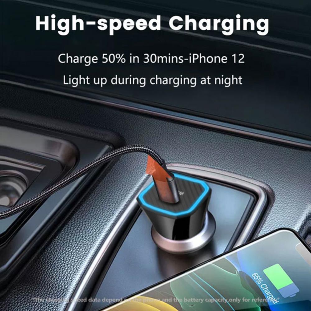 Car Charger Fast Charging 20w For All Smartphones For Iphone 12 11 Samsung Pd Usb Type C Phone Charger Car Usb Charger