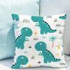 Cushion Cover 40x40cm Pillowcase Cute Dinosaur Decorative Pillows for Sofa Cushions Covers Double-sided Printing 40x40 Pillow