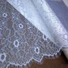 1.5m x 24cm French Chantilly Lace, Non-stretch Eyelash Lace Fabric for Sewing, Bra, Underwear, Lingerie, Dress, Garment, Crafting
